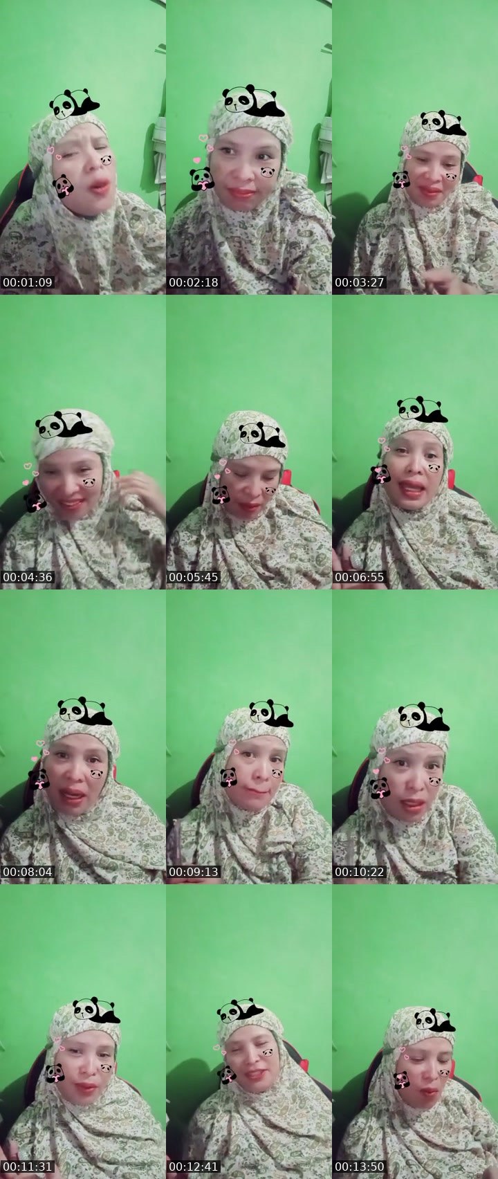 Contact-sheet preview of Evie 🧜‍♂️GF 🧜‍♂'s MICO Live recording