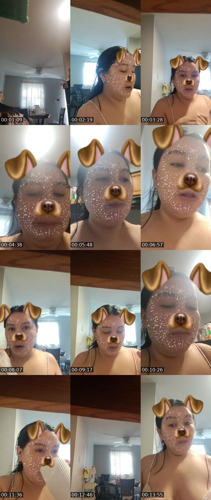 Contact-sheet preview of 🤍🖤𝕊𝕒𝕟𝕖𝕟🐼☀️👀💞's MICO Live recording