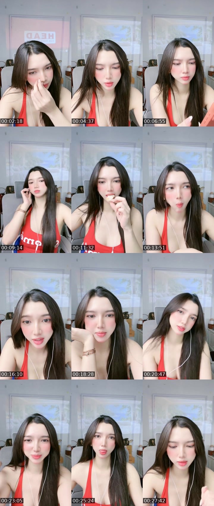Contact-sheet preview of [🐳] Lùgg babeee💙🥷🏾's MICO Live recording