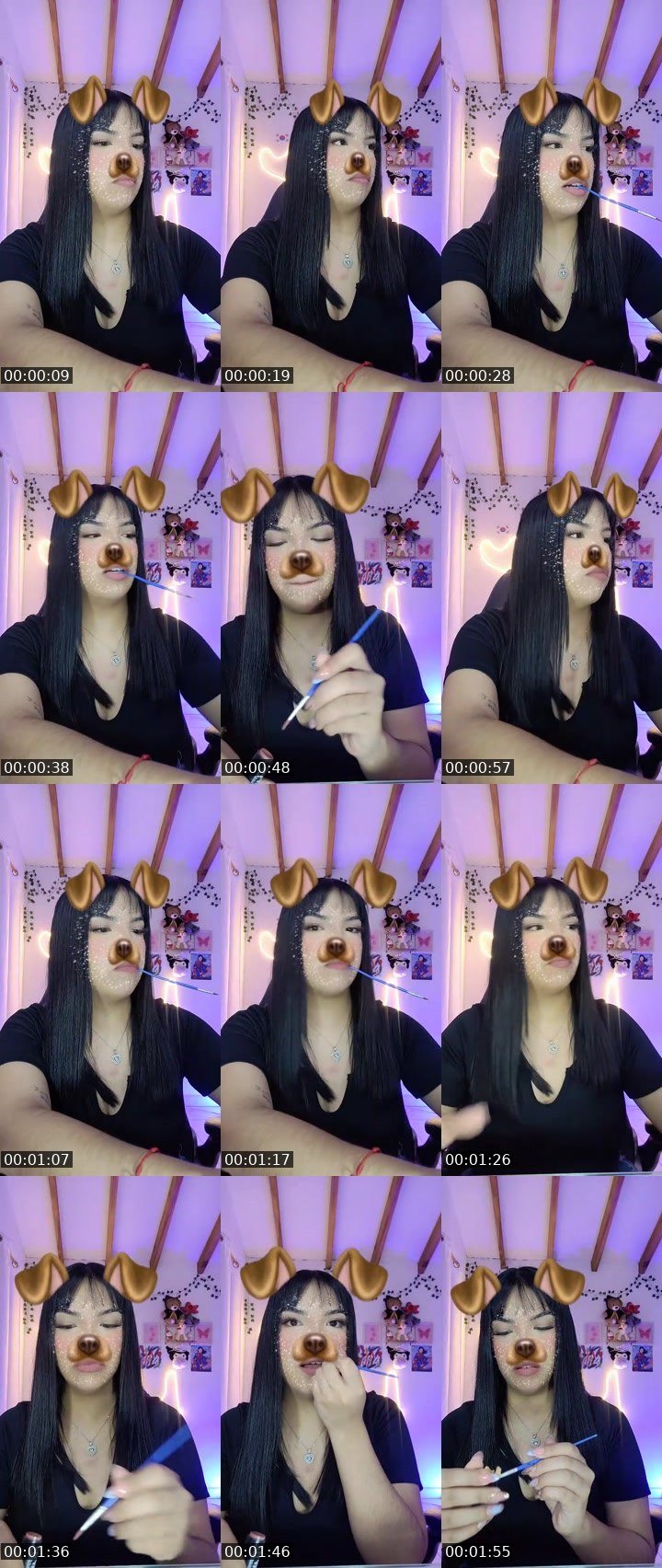 Contact-sheet preview of 🦅𝑴𝒖𝒍𝒂𝒏🥢🧜🏻‍♀️'s MICO Live recording