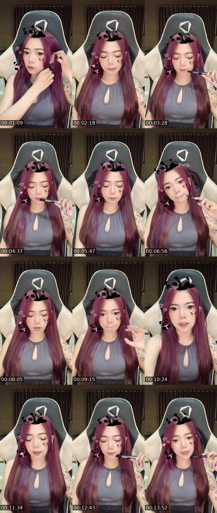 Contact-sheet preview of yiyiᴿᴱ😈🔥's MICO Live recording