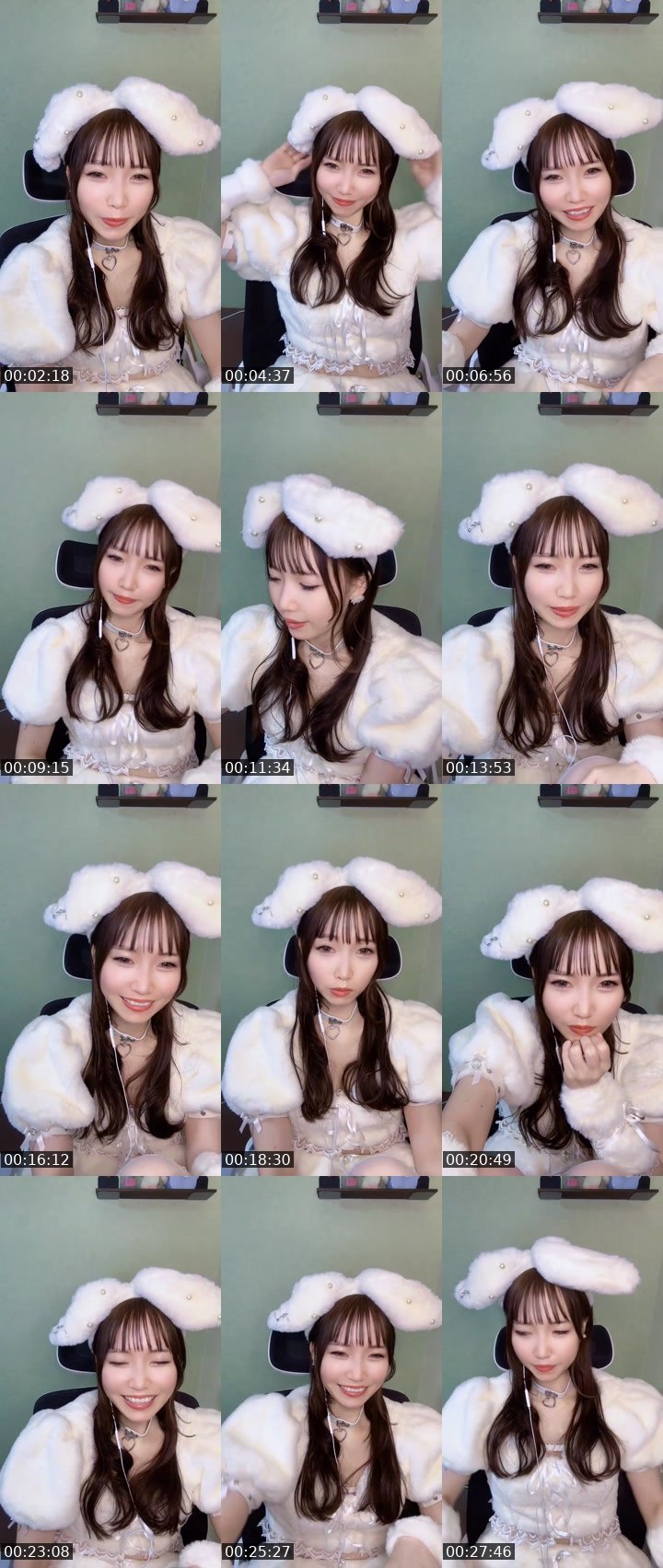 Contact-sheet preview of えり🍭🍰's MICO Live recording