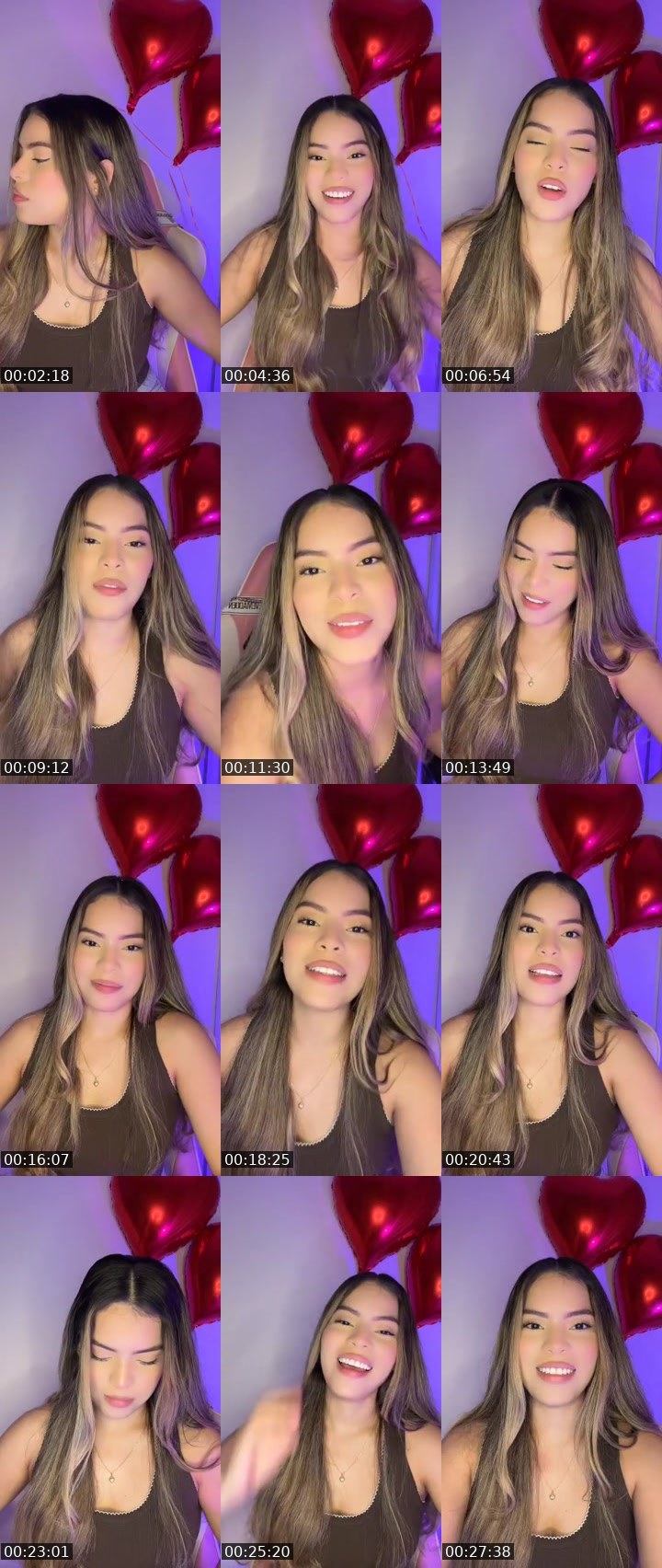 Contact-sheet preview of 🌸𝓓𝓪𝓷𝓲🌺ᴰᴳ's MICO Live recording