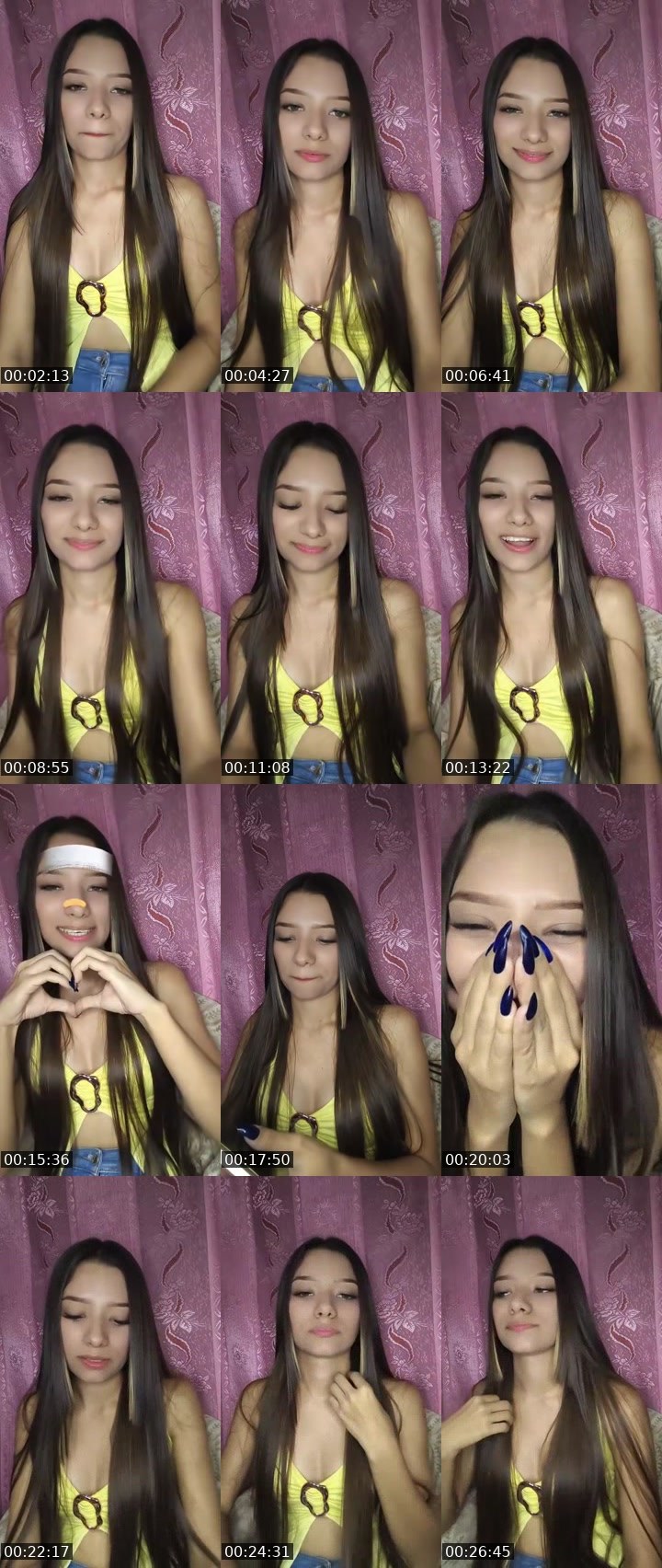 Contact-sheet preview of 🌺 𝐺𝑒𝑛𝑒 💗💫ᴹᵃᵍ's MICO Live recording