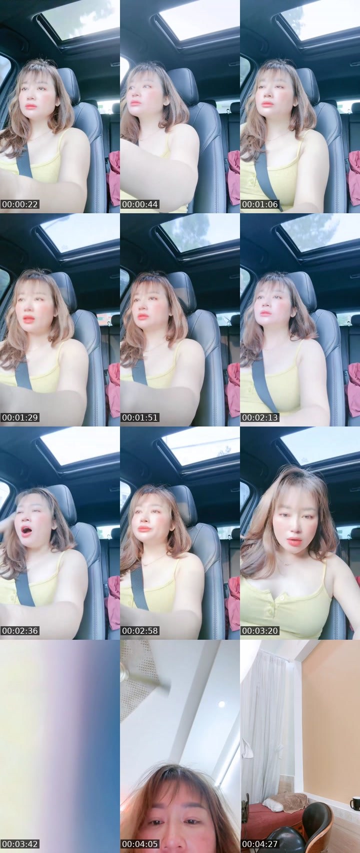 Contact-sheet preview of Mây❤️Mây ♔ᴮᵋᶫᶫᵅ's MICO Live recording