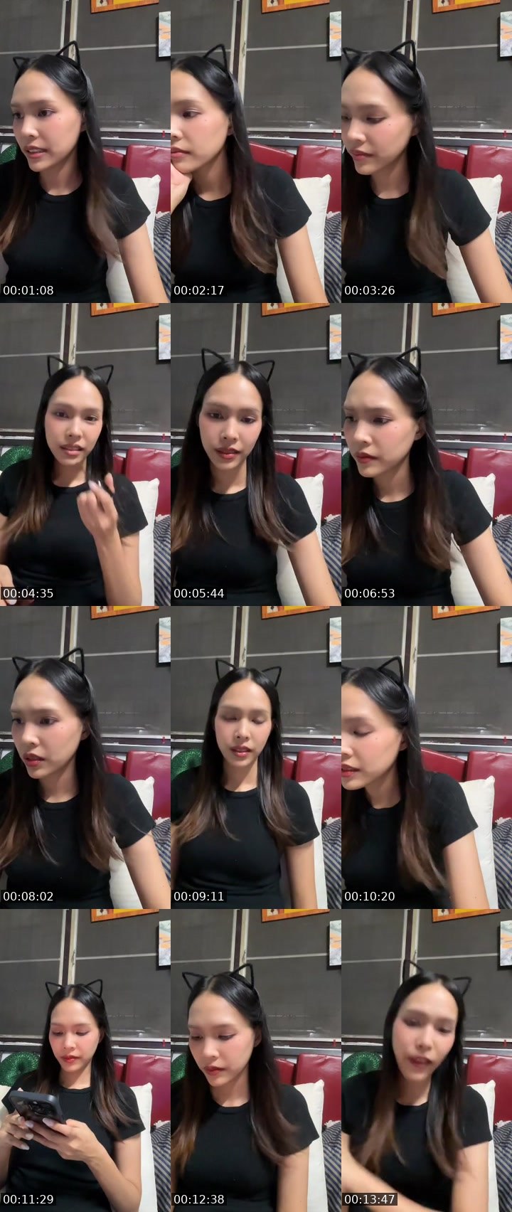 Contact-sheet preview of มิสมิ้นท์🌻 • [BRB New VJ]'s MICO Live recording