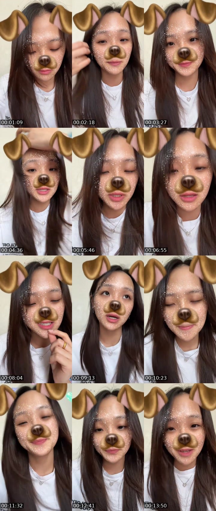 Contact-sheet preview of ᶜʳᵒʷ Bunbun🐰's MICO Live recording