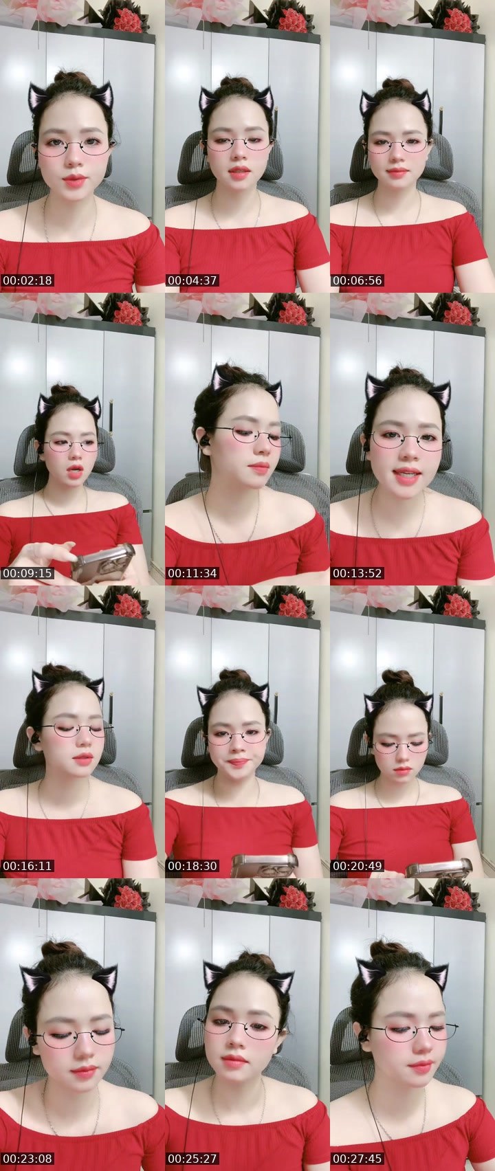 Contact-sheet preview of 🌻 ⓢⓤⓡⓘ 🐶🌈🍀's MICO Live recording