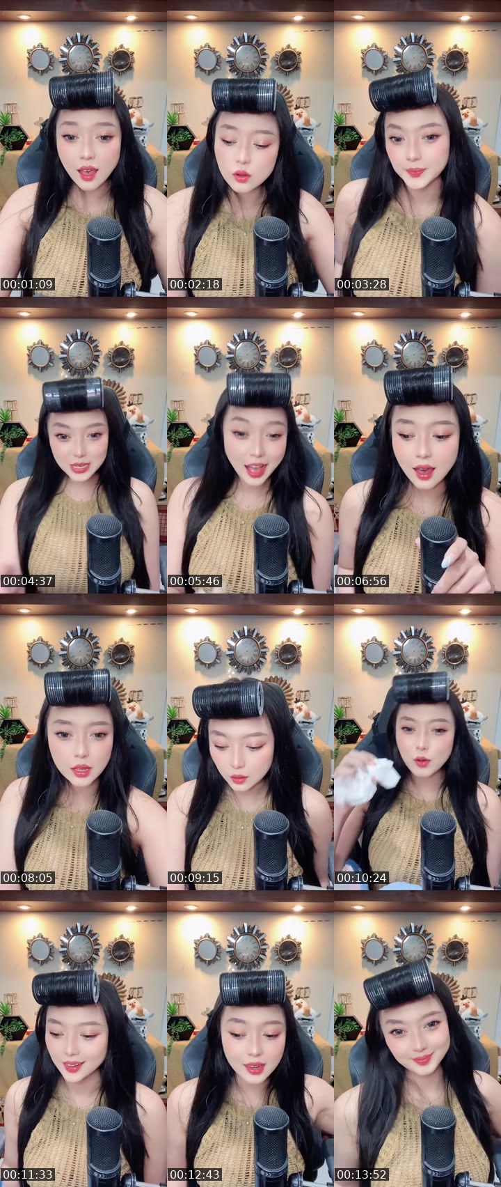 Contact-sheet preview of ᴮcᴺWONDERWOMAN's MICO Live recording