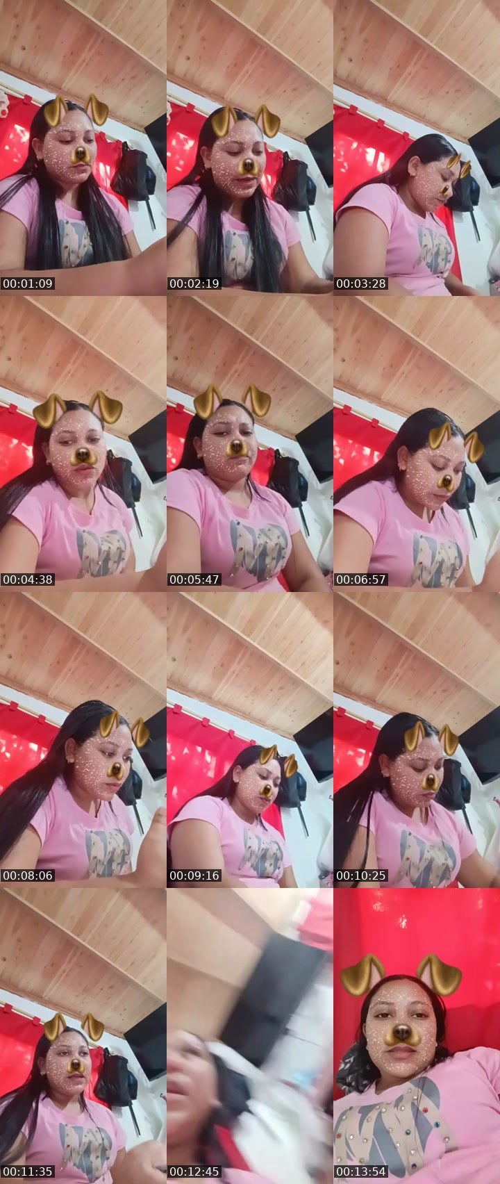 Contact-sheet preview of Hija D preciosa🐦‍🔥ᴱᴰᴸ👼ᴮ🤟🏽's MICO Live recording