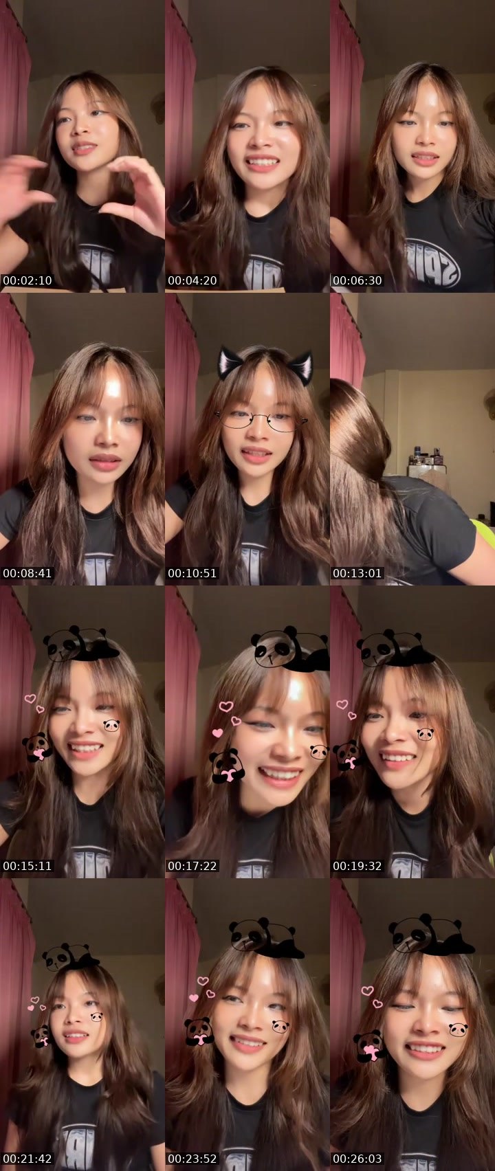 Contact-sheet preview of 🥕🐰 Fiona - New VJ | เดียร์'s MICO Live recording