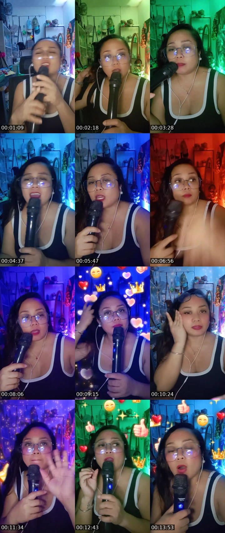 Contact-sheet preview of ♾️ CHAMPAGNE 🍾 🎱ᵂᵃᵛᵉˢ's MICO Live recording