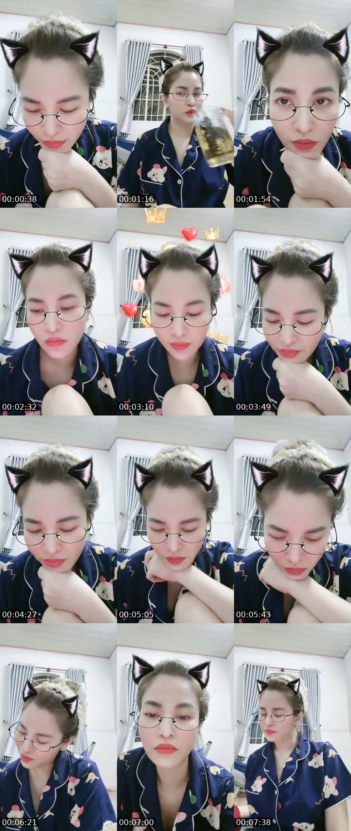 Contact-sheet preview of Bé Đa's MICO Live recording