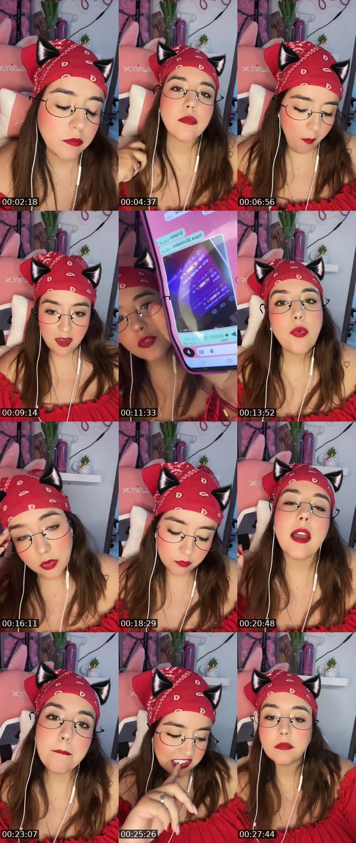 Contact-sheet preview of 🐰𝓙𝓮𝔂𝓵𝓸𝓿e🐰ᴵⁿᶠᴬᵍᵉⁿᶜʸ🔥♾️'s MICO Live recording