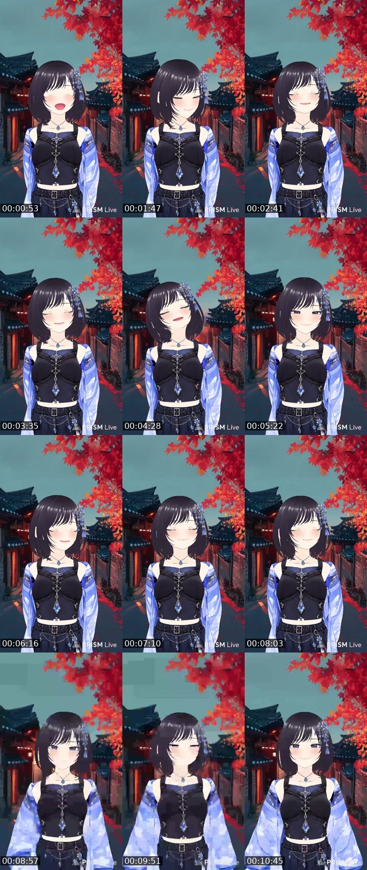 Contact-sheet preview of ふきさん🐎✨'s MICO Live recording