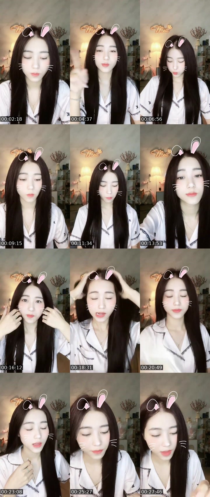 Contact-sheet preview of [🐳]Meiiu thiếu chỉ tiêu 🥹's MICO Live recording