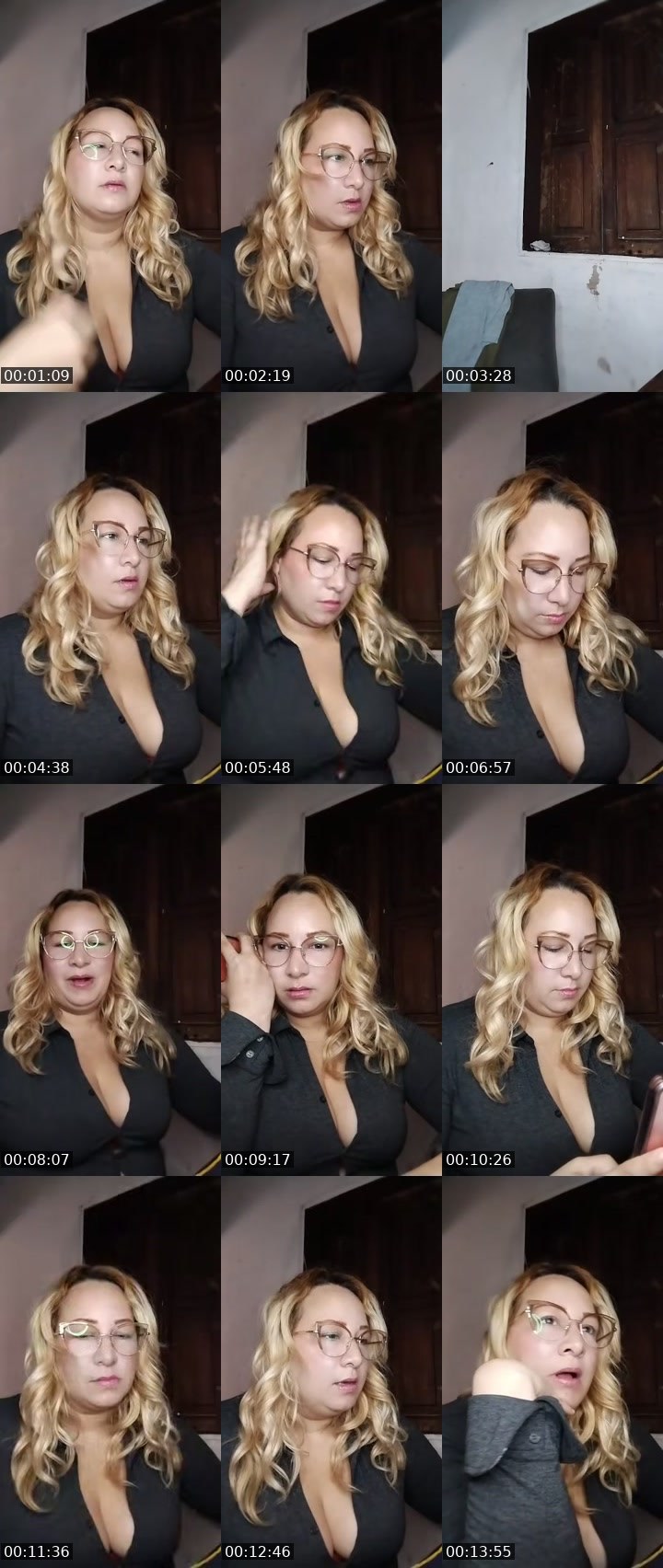 Contact-sheet preview of 💋👁️⃤🖤LAGUERTHA💛 🌺🫶's MICO Live recording