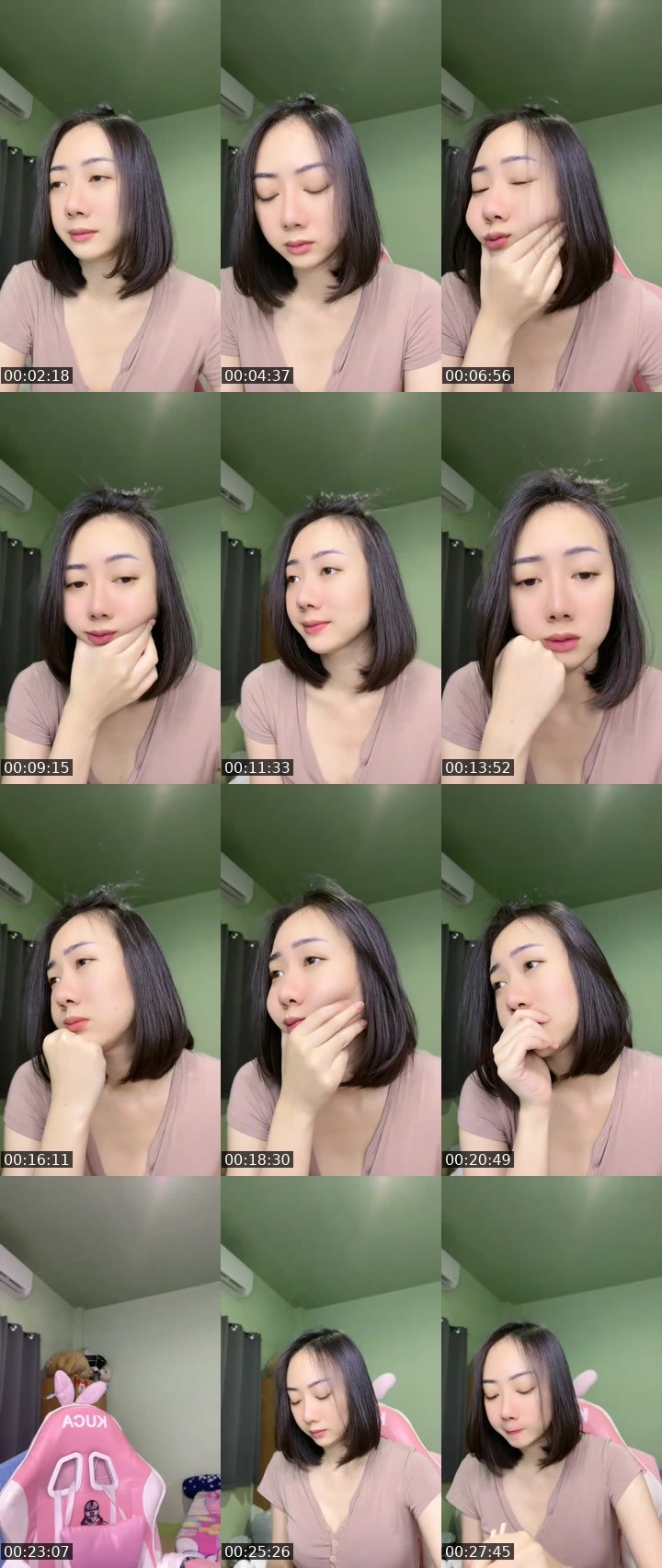 Contact-sheet preview of [🧋] milktea New vj - AMM Mi's MICO Live recording