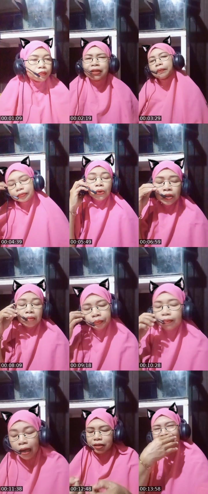 Contact-sheet preview of 🎠🧊Bunang°ᴹᴳᴿ's MICO Live recording