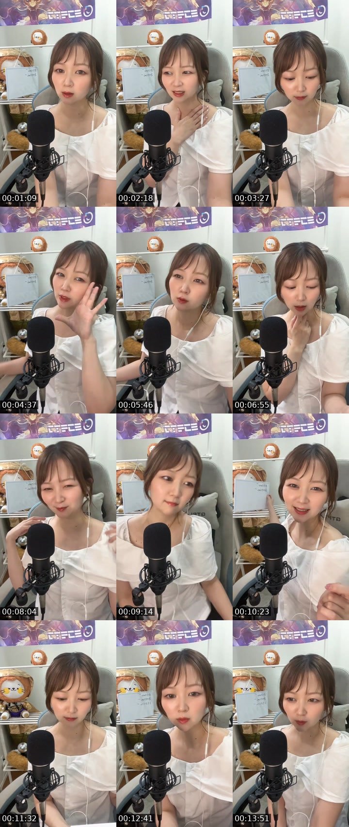 Contact-sheet preview of うにいくら🦓🥝's MICO Live recording