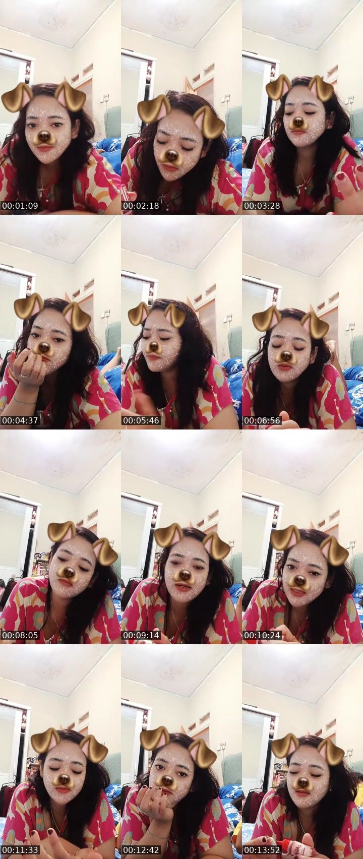 Contact-sheet preview of qiya🤟ₚᵣₐₕₐᵣₐ's MICO Live recording