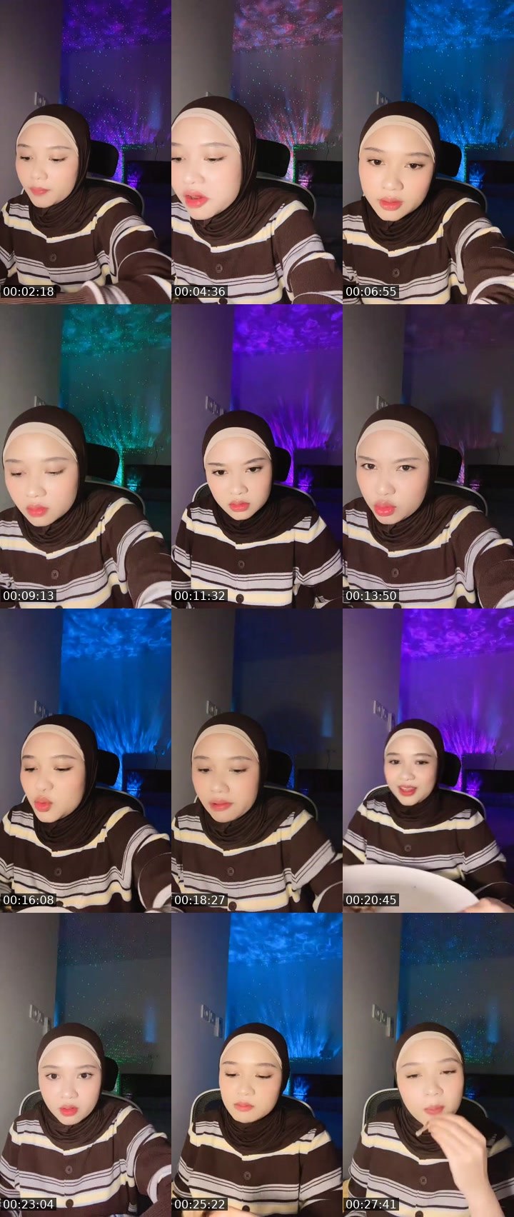 Contact-sheet preview of nadya's MICO Live recording