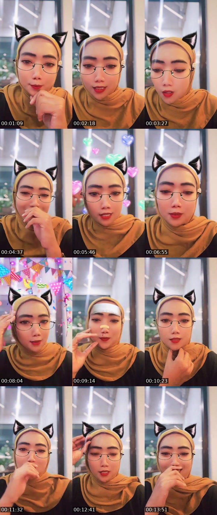 Contact-sheet preview of Roraᴮᵃˢˢ🌕🎀🌭🤏's MICO Live recording