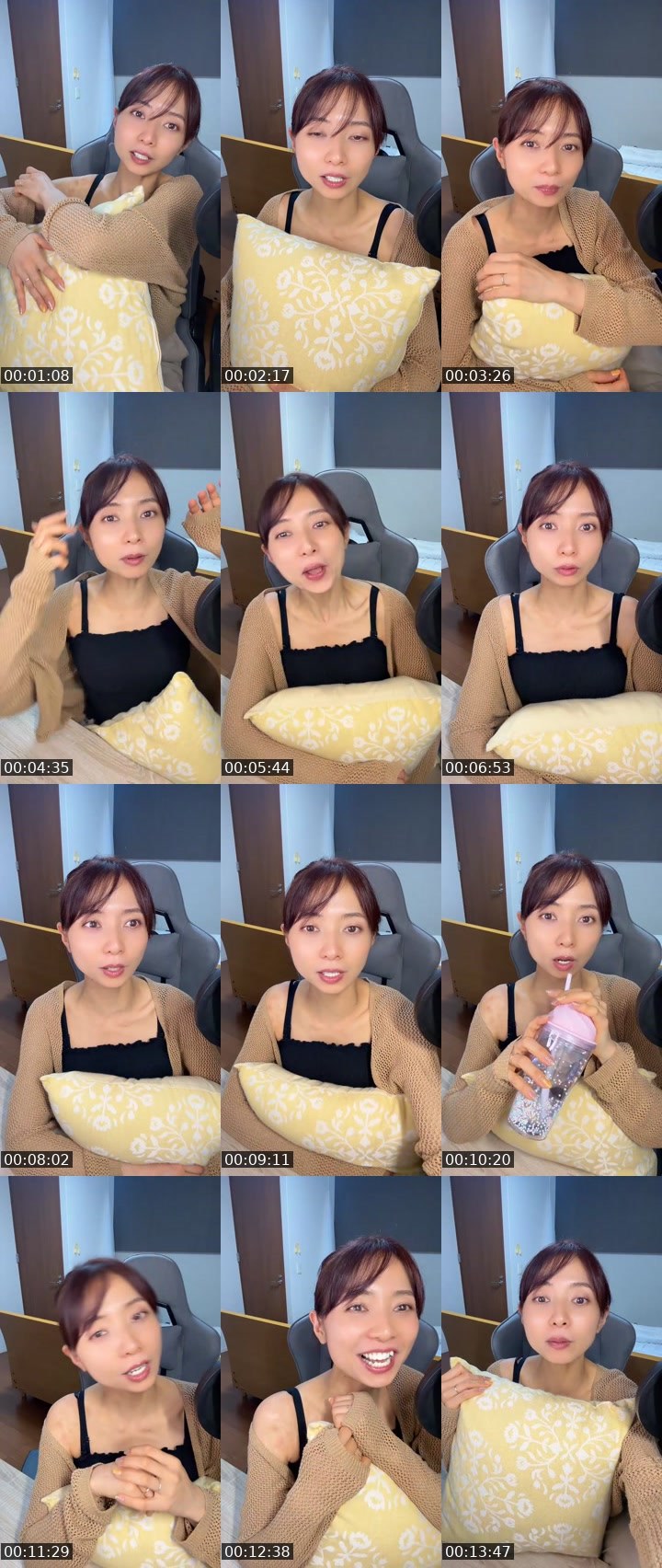 Contact-sheet preview of さやか🍻🌸's MICO Live recording