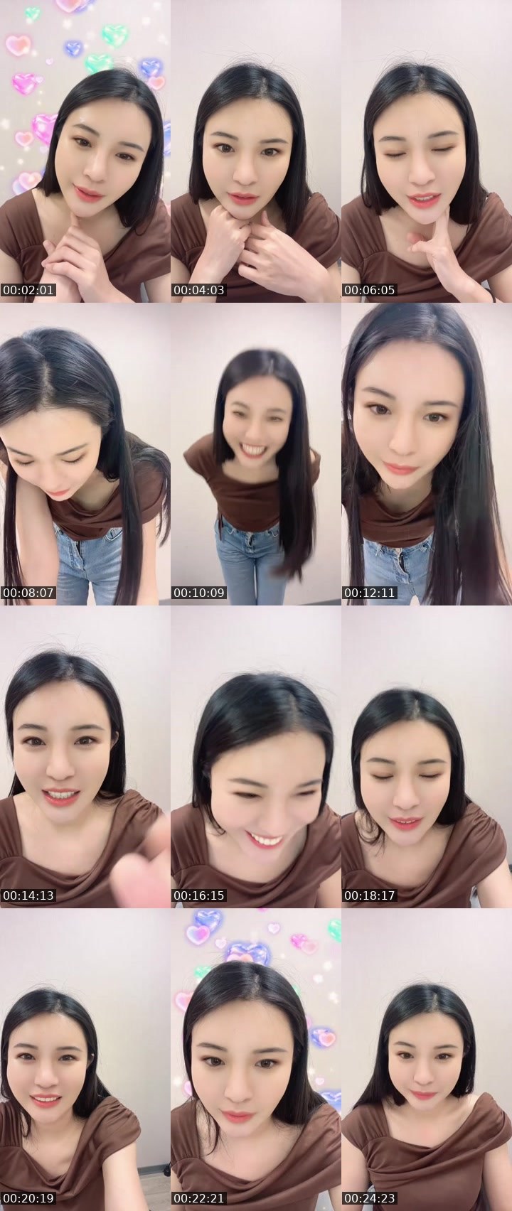 Contact-sheet preview of 🧚🏻‍♀️妍妃✨Thank u everyone 🩵's MICO Live recording