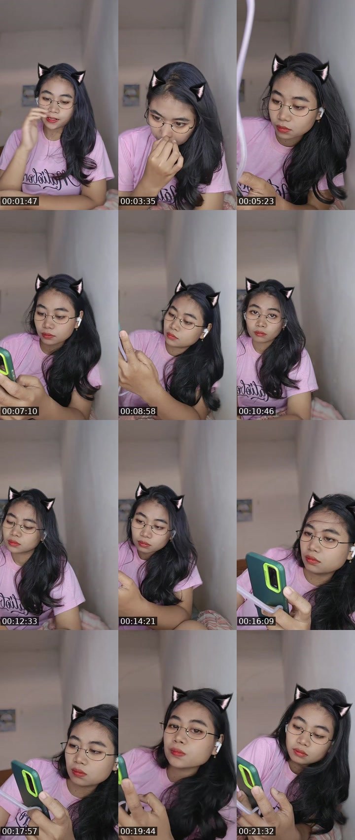 Contact-sheet preview of ᴳᴱᵀYesicaᵐʸ👻🍷🌕🤡's MICO Live recording