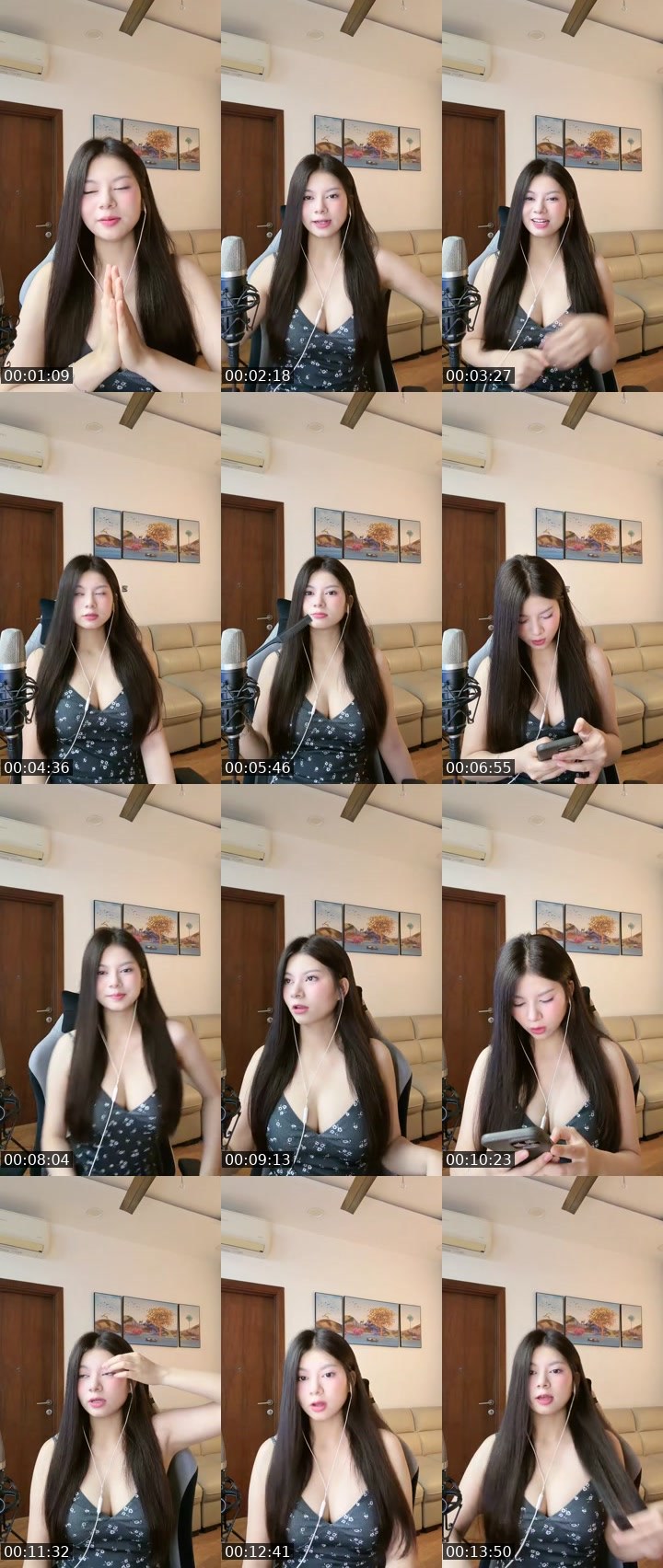 Contact-sheet preview of Mít iu 💕's MICO Live recording