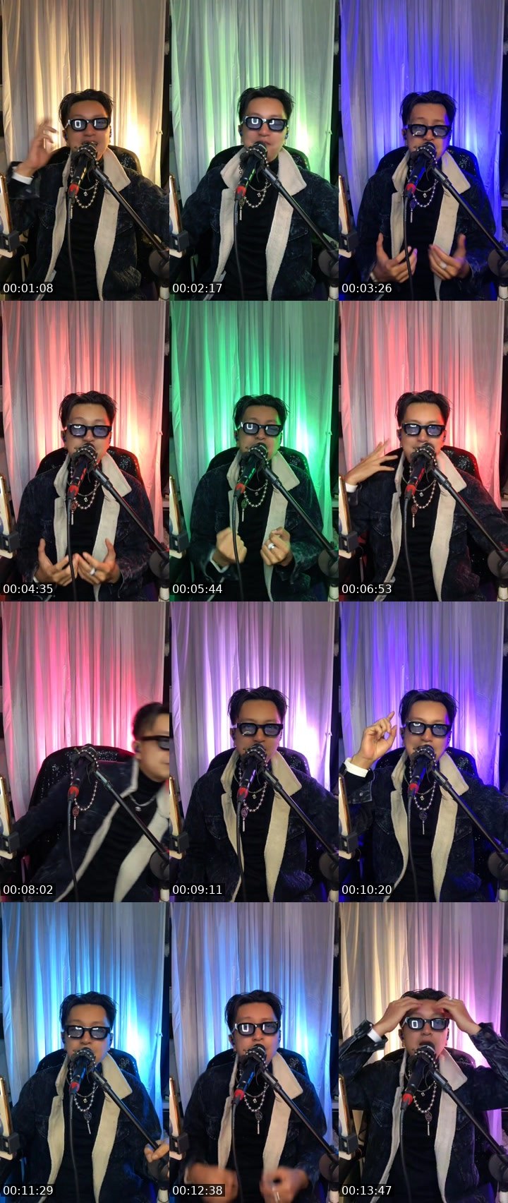 Contact-sheet preview of SINYO AFIS FIODA's MICO Live recording
