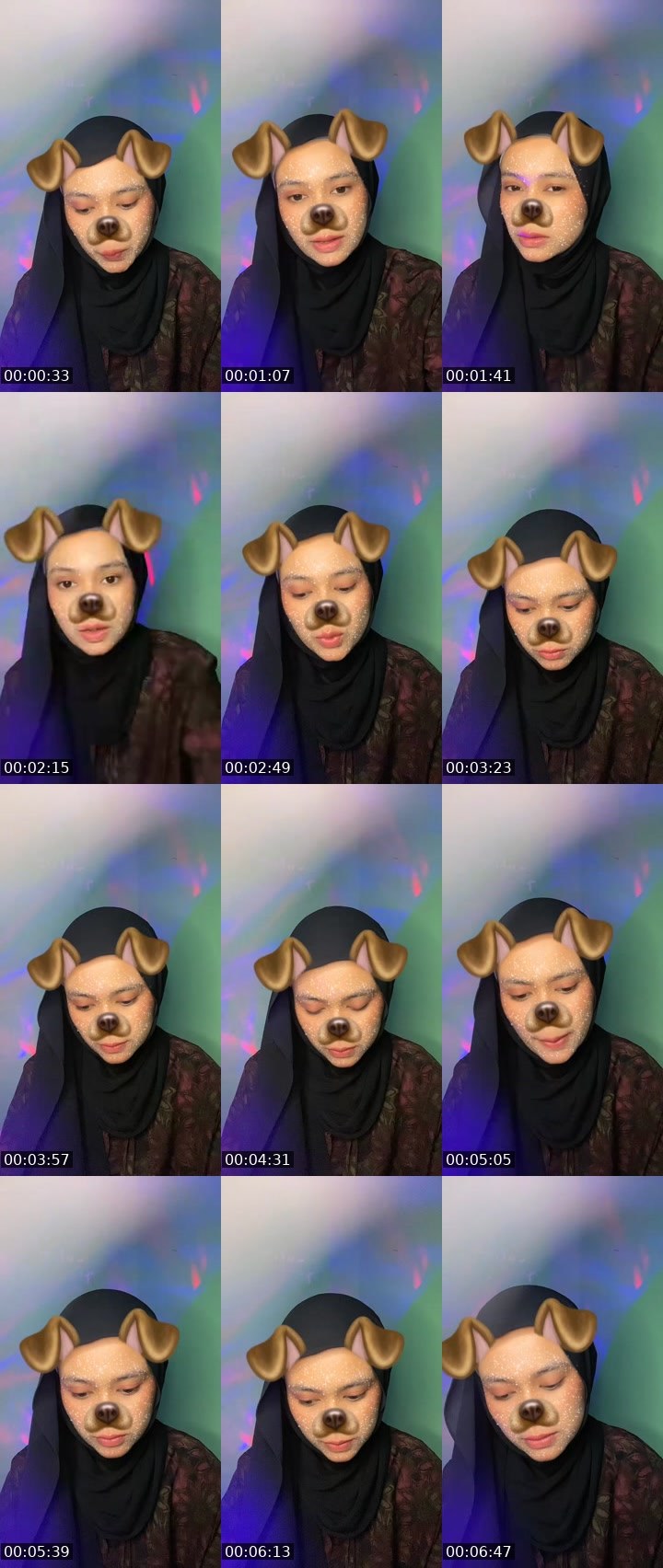 Contact-sheet preview of ☣️Liaᴱ⁻ᵀᴱᴬᴹPK18/20.00's MICO Live recording