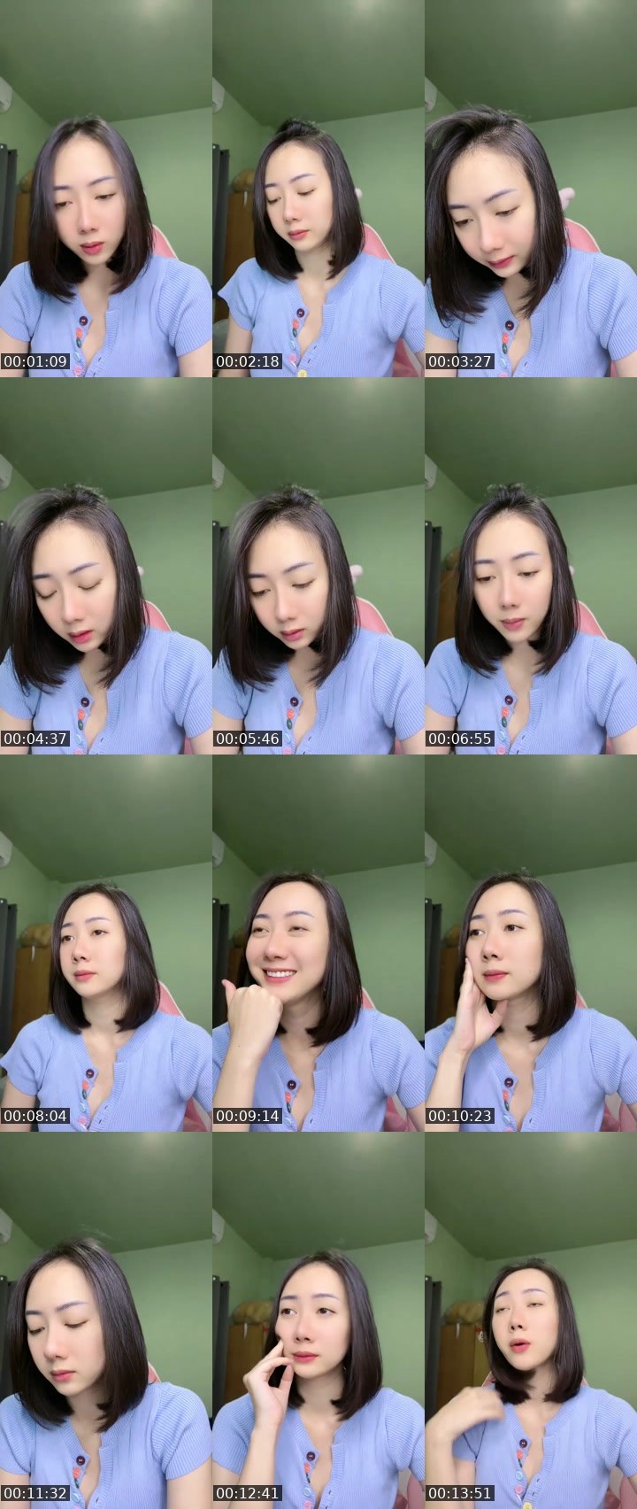 Contact-sheet preview of [🧋] milktea New vj - AMM Mi's MICO Live recording