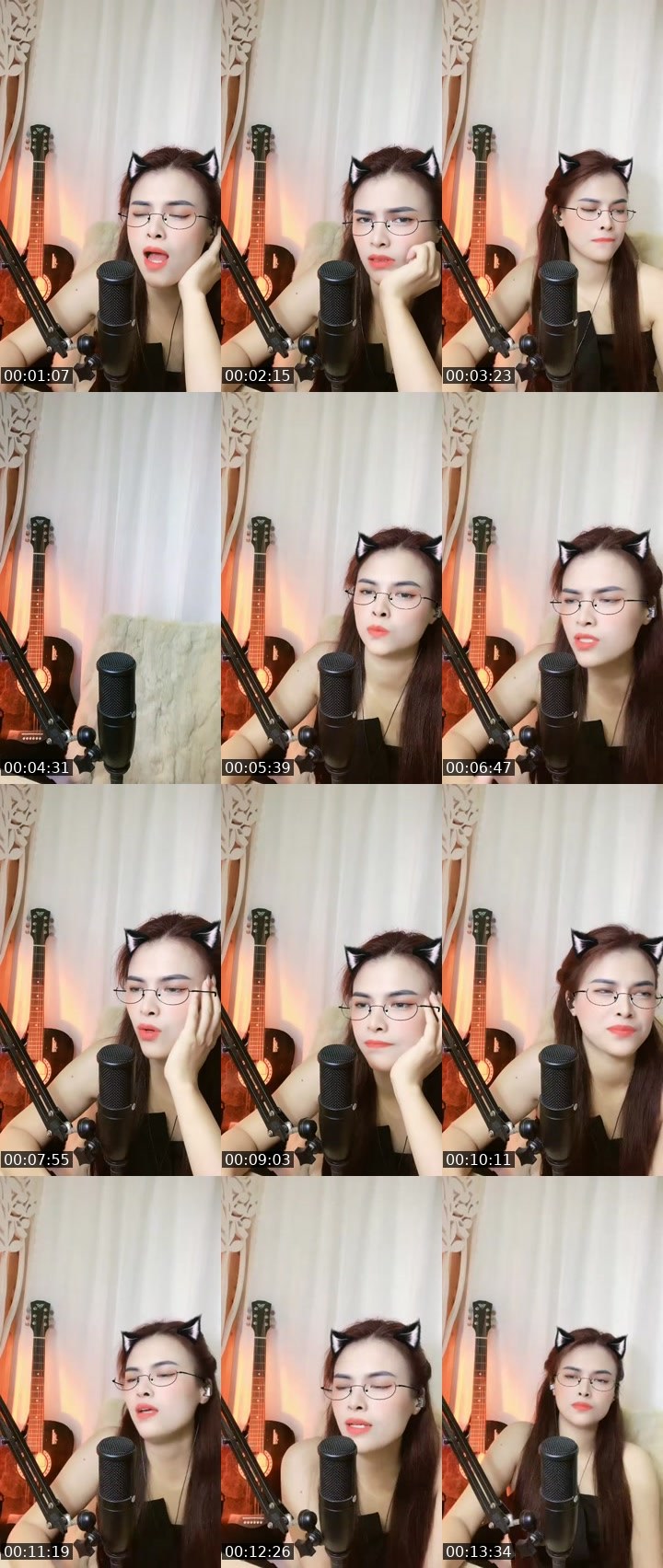 Contact-sheet preview of [🐣]𝐒𝐞𝐫𝐞𝐧𝐚𝐋𝐨𝐯𝐞🎧's MICO Live recording