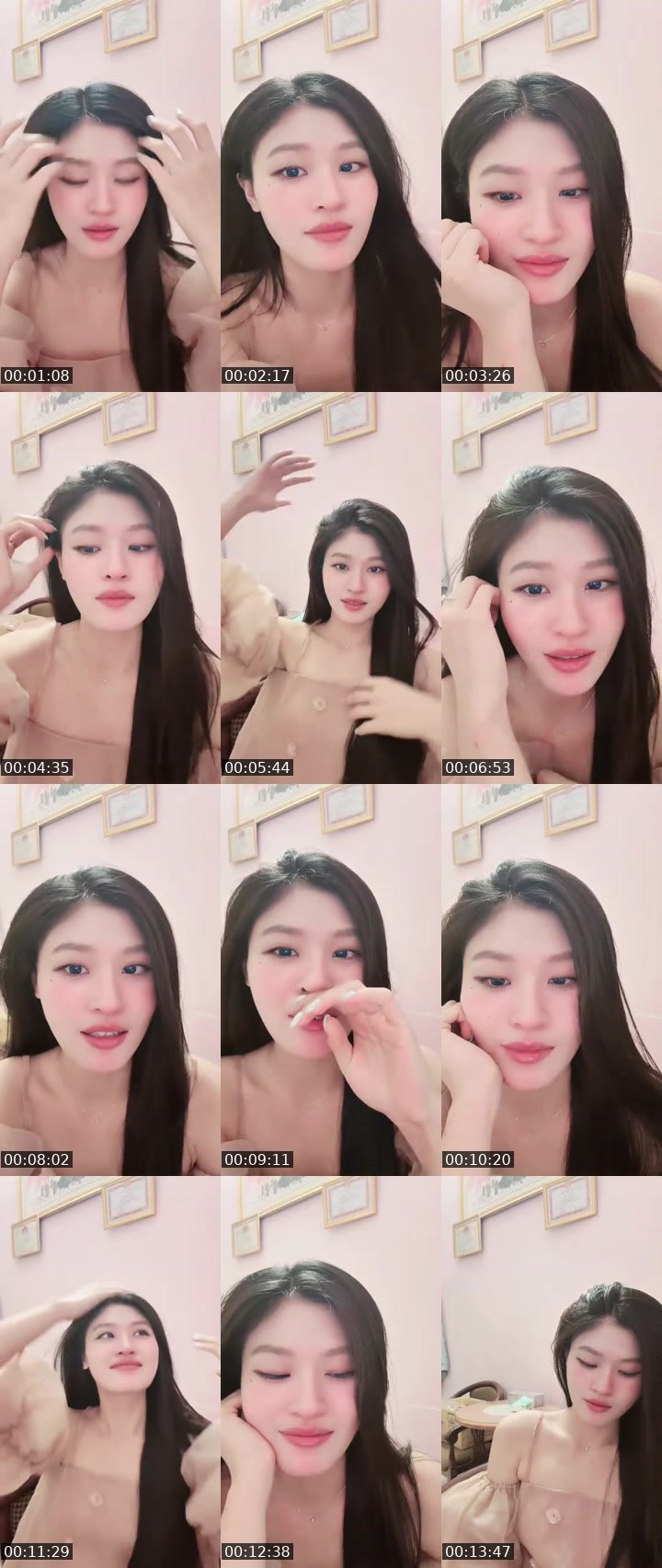 Contact-sheet preview of [LIN] Chao hehe 🧸's MICO Live recording