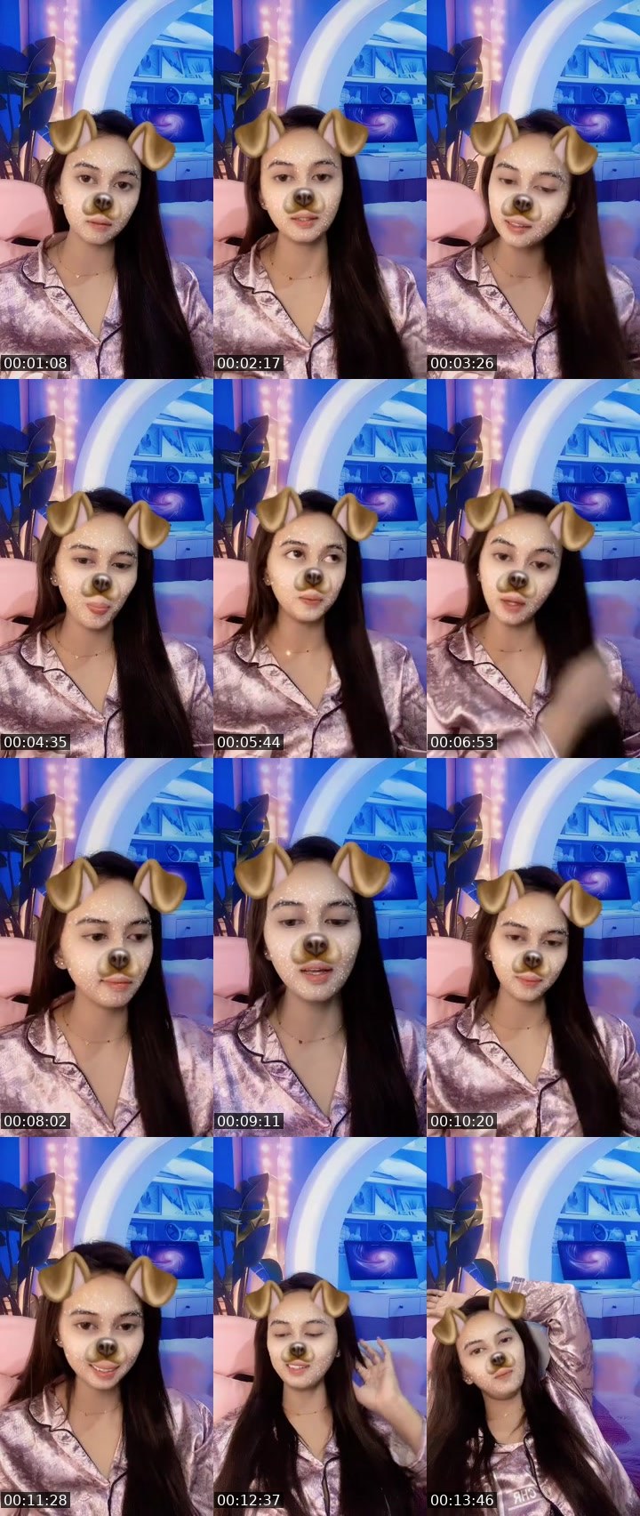 Contact-sheet preview of ᴮᴰ𝐌𝐞𝐝𝐮za 💘's MICO Live recording
