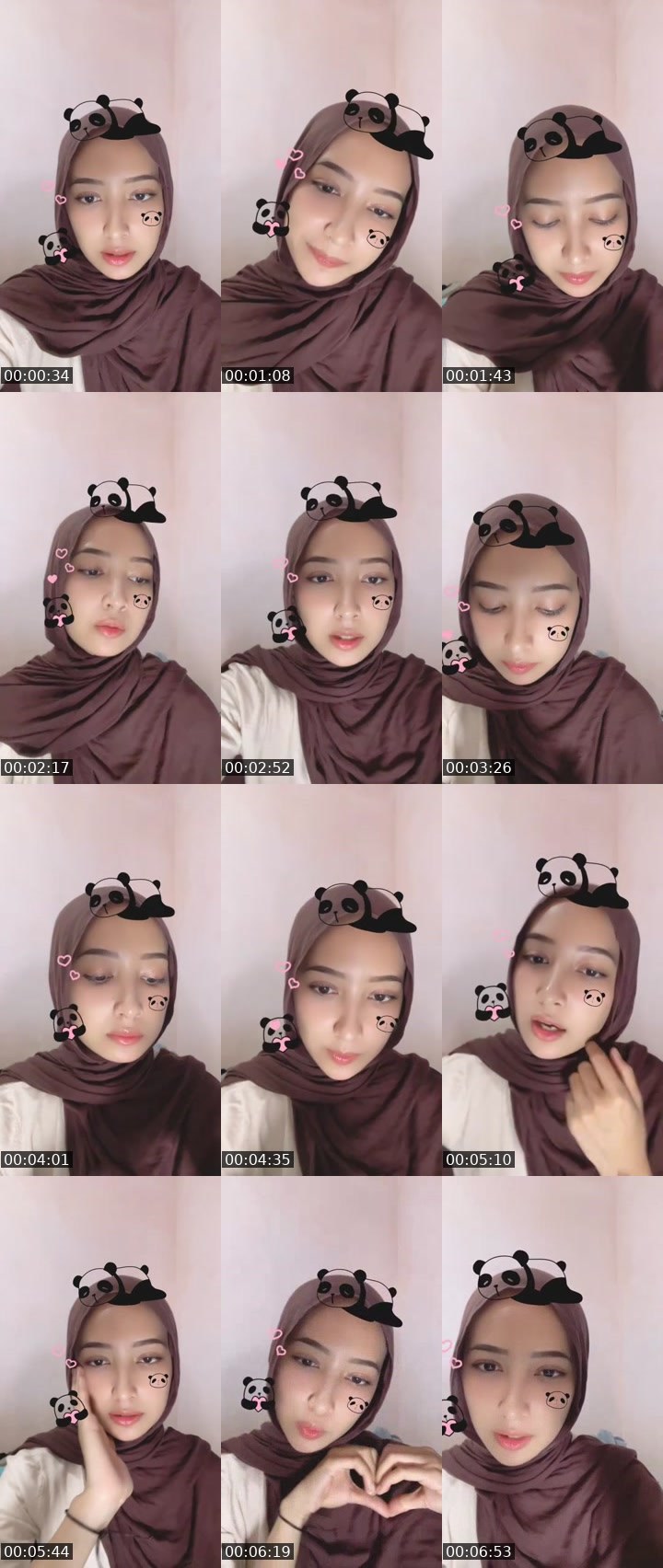 Contact-sheet preview of Astri bahagia's MICO Live recording