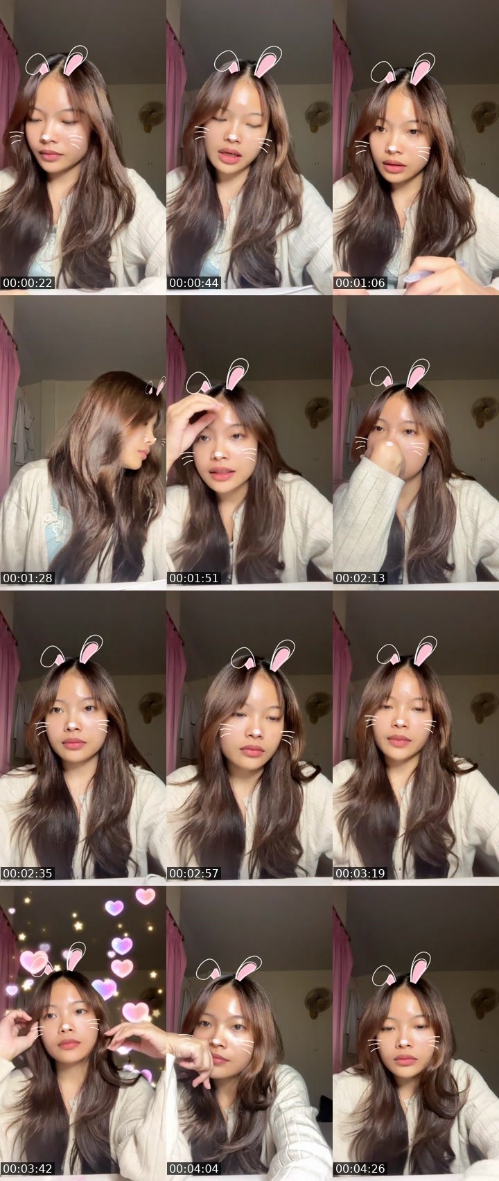 Contact-sheet preview of 🥕🐰 Fiona - New VJ | เดียร์'s MICO Live recording