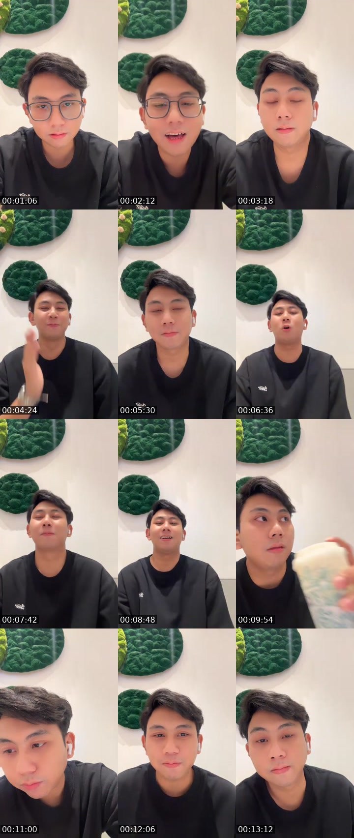 Contact-sheet preview of IKY🍀🐻🏂💤's MICO Live recording