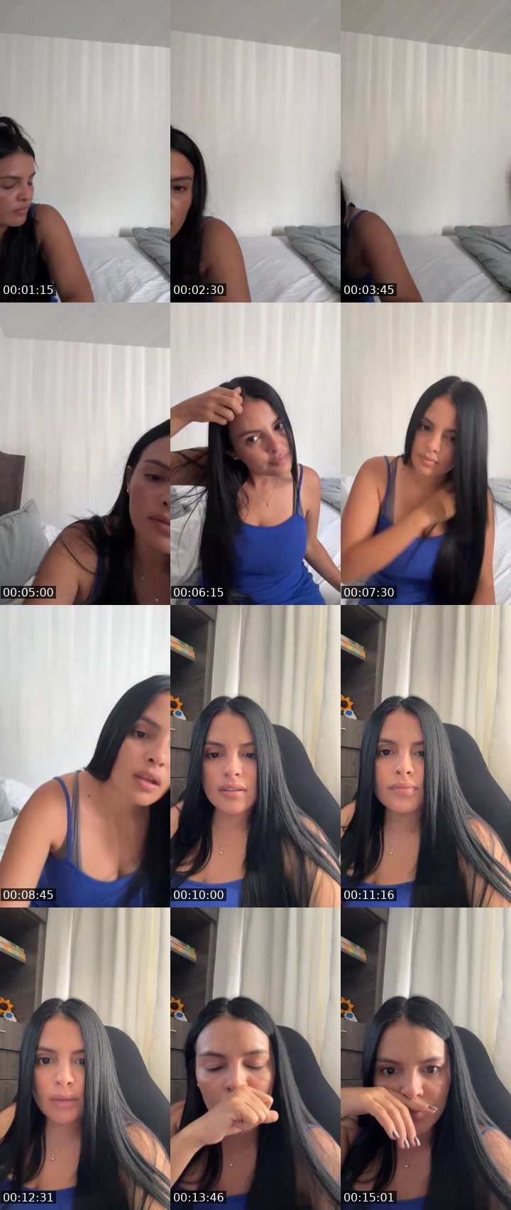 Contact-sheet preview of 🦋 Caro 🇻🇪ᶠ⁵⁰⁴'s MICO Live recording