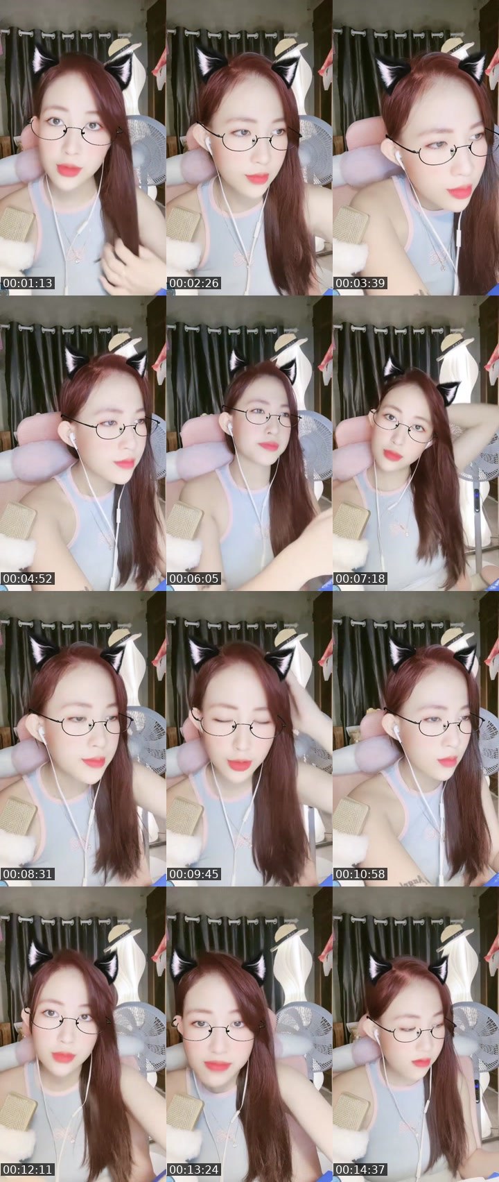 Contact-sheet preview of -40k🐮Thybaobei's MICO Live recording