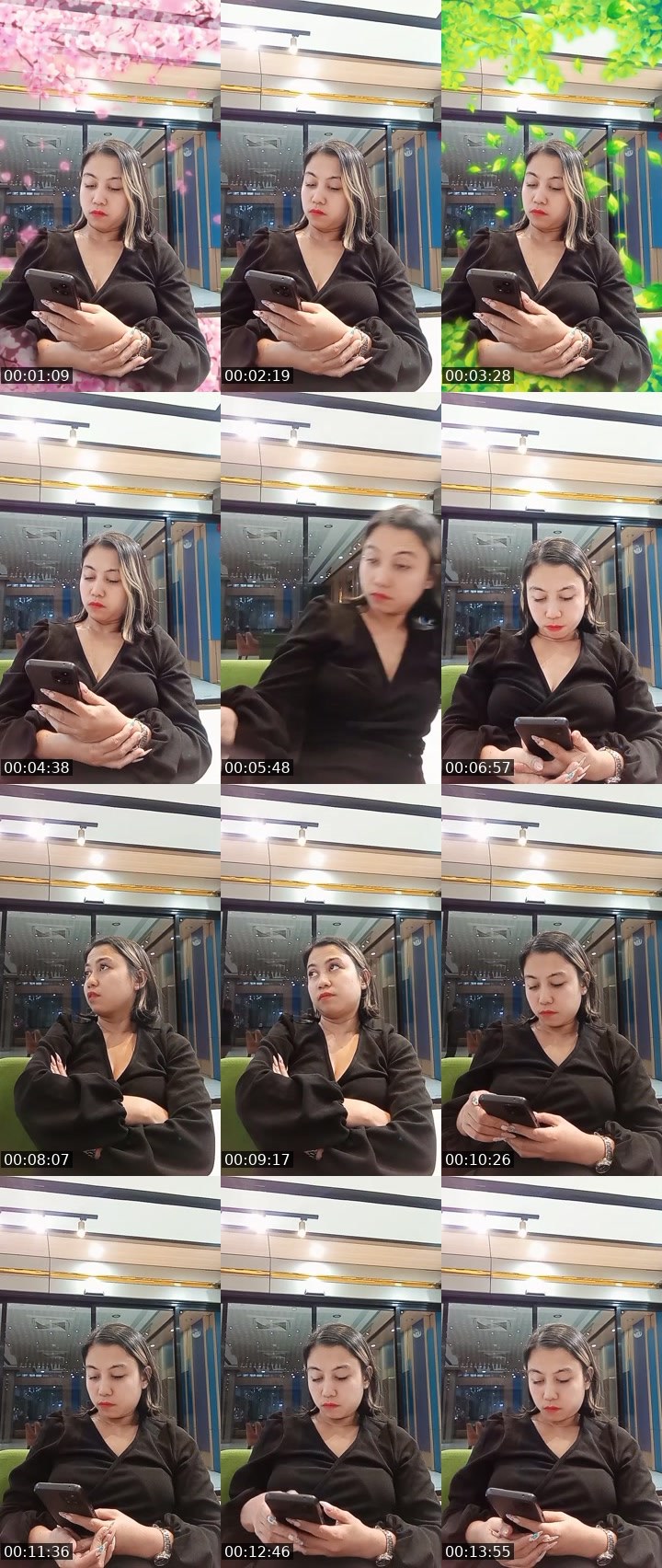Contact-sheet preview of 🅑🅛MILKTEA🦁☠️🐈's MICO Live recording