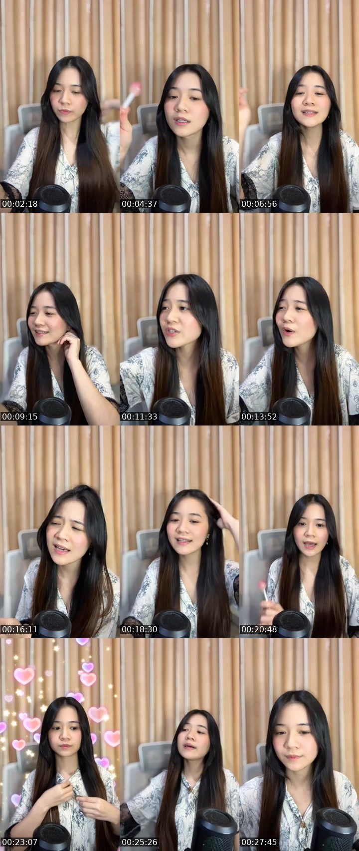 Contact-sheet preview of Ce ᴱᴸᴸᴱ's MICO Live recording