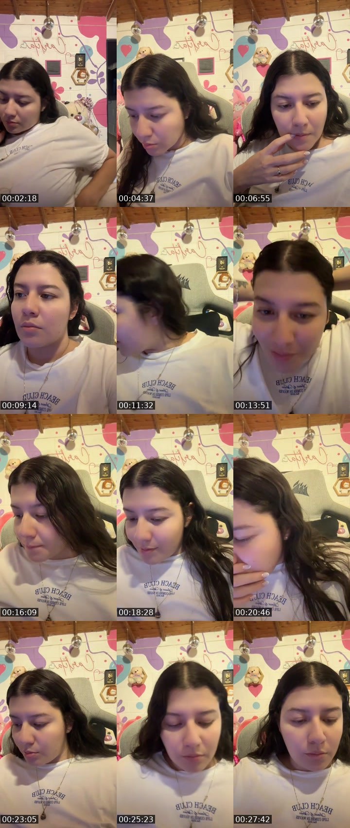 Contact-sheet preview of 👳🏻‍♂️1M CARLITA🩷ⷭ 👀🎯's MICO Live recording