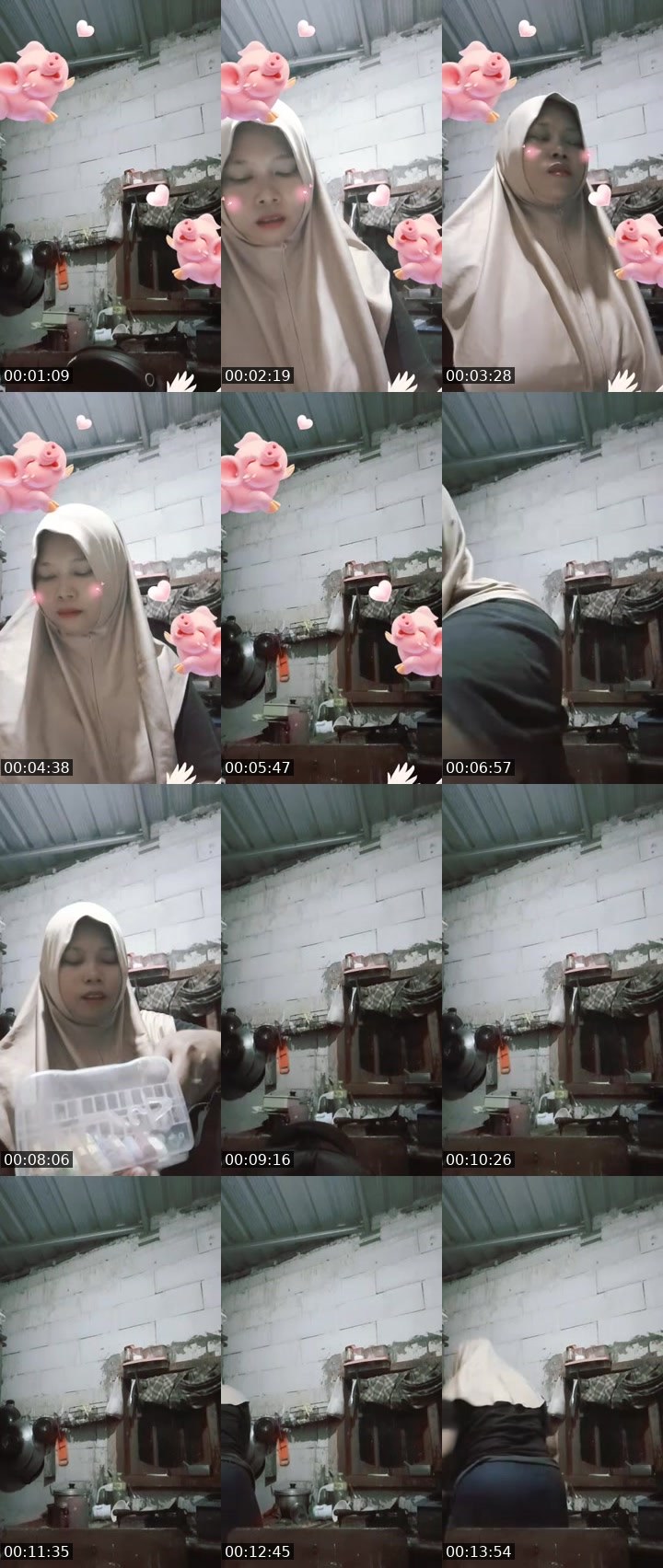 Contact-sheet preview of pk10/ 19.15💠Bunda Heniᴺᴱˣᴬ's MICO Live recording