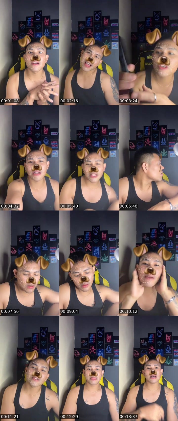 Contact-sheet preview of KENᴳᴸᴬᴹᴼᵁᴿ's MICO Live recording
