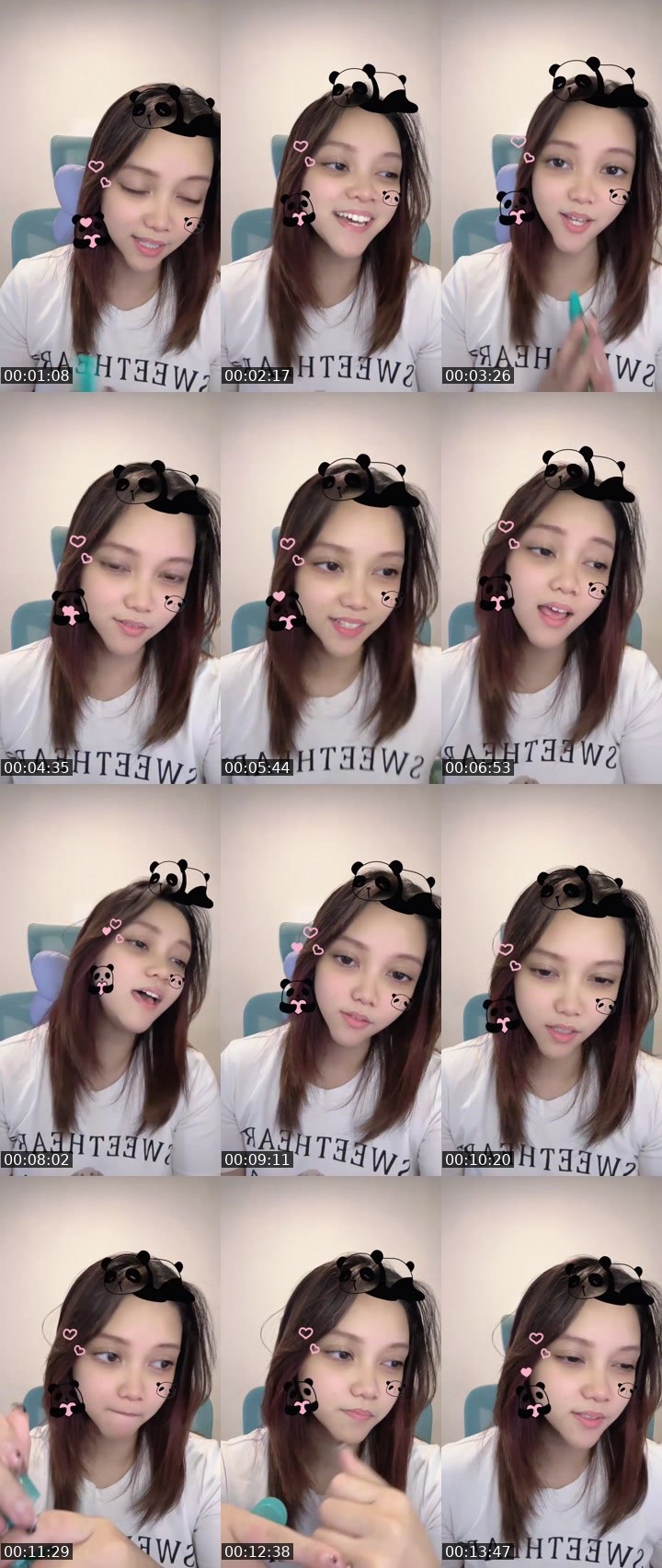 Contact-sheet preview of Kemilauᴺᵒᶻᵃ👶🏻🧠🧬's MICO Live recording