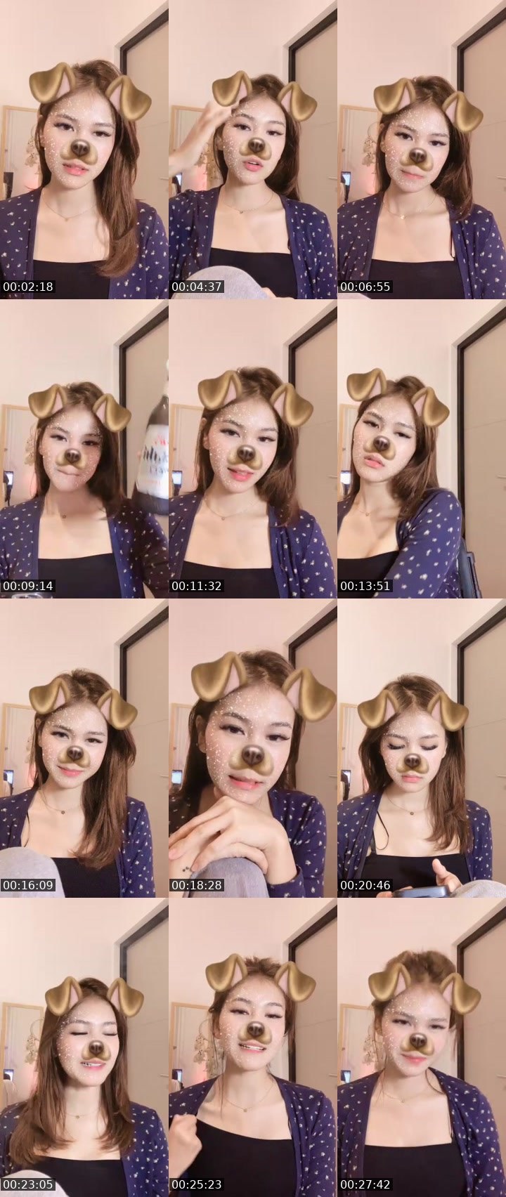 Contact-sheet preview of Noreen🥂's MICO Live recording