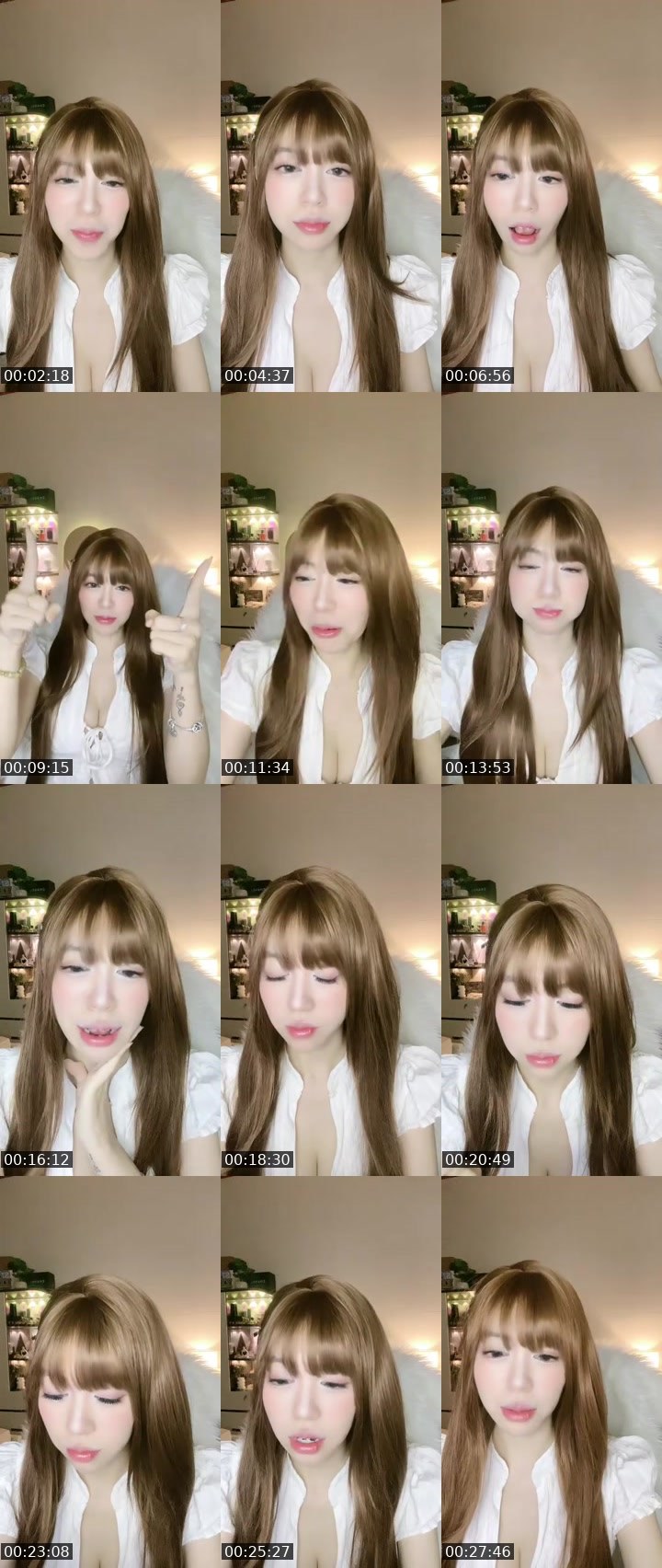 Contact-sheet preview of |🎀|ᴹ Rii⁷⁷⁷ (小宝贝） -10k's MICO Live recording